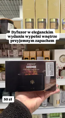 Dyfuzor zapachowy z oświetleniem LED promocja w Pepco
