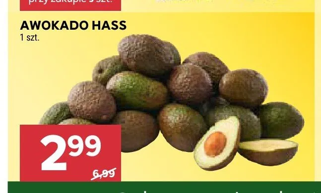 Awokado Hass promocja w Stokrotka
