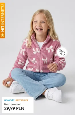 Bluza polarowa promocja w Sinsay