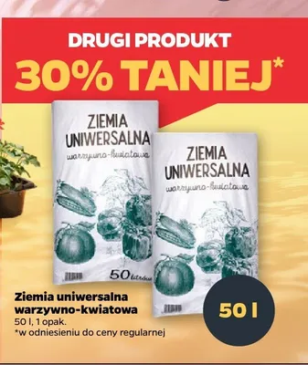 Ziemia uniwersalna warzywno-kwiatowa promocja w Netto