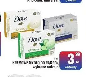 Kremowe mydło do rąk Dove promocja w Tomi Markt