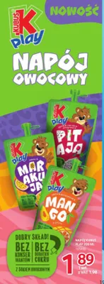 Napój Kubuś Play promocja w Selgros