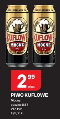 Piwo Kuflowe mocne promocja w Chorten