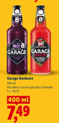 Piwo Garage Hardcore Very Berry Cosmo promocja w Lidl