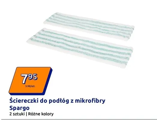 Ściereczki do podłóg z mikrofibry promocja w Action