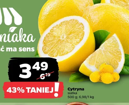 Cytryny promocja w Netto