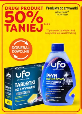 Tabletki do zmywarki UFO Ultra Force One All in One 30-pak promocja w POLOmarket