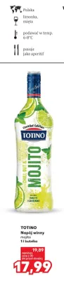 Napój winny Totino Mojito promocja w Kaufland