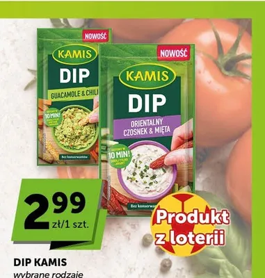 Dip Kamis Orientalny czosnek & mięta promocja w ABC