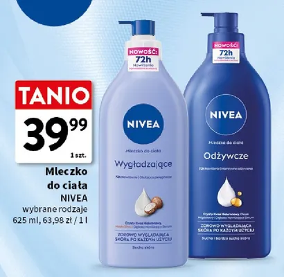 Mleczko do ciała Wygładzające Nivea promocja w Intermarche
