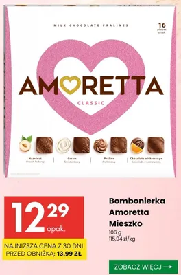 Bombonierka Amoretta Mieszko promocja w Delikatesy Centrum