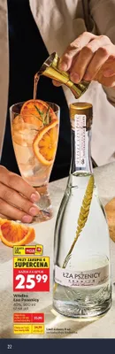 Wódka Łza Pszenicy 40% promocja w Biedronka