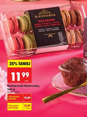 Makaroniki promocja w Biedronka