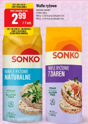 Wafle ryżowe promocja w POLOmarket