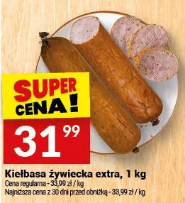 Kiełbasa żywiecka extra promocja w Twój Market
