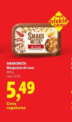 Margaryna de Luxe Smakowita promocja w Lidl