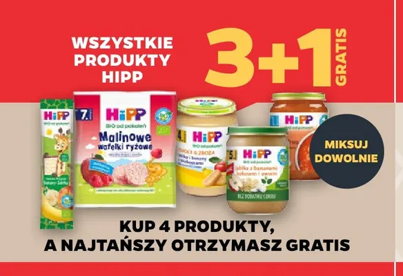 Produkty HiPP promocja w Netto