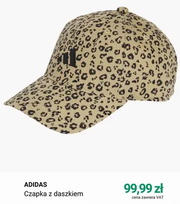 Czapka z daszkiem Adidas promocja w Deichmann