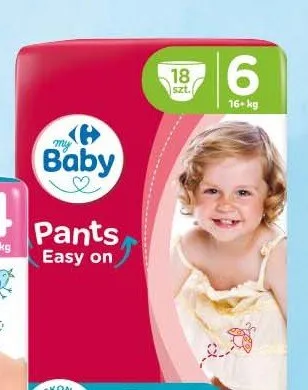 Pieluchomajtki My Baby Pants Easy on 6 promocja w Carrefour