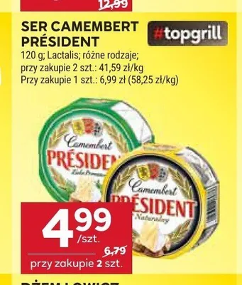 Ser Camembert Président promocja w Stokrotka