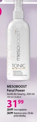 Tonik do twarzy Mesoboost Ferul Power promocja w Hebe