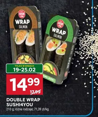 Double wrap promocja w Stokrotka
