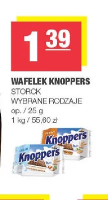 Wafelek Knoppers Storck promocja w SPAR