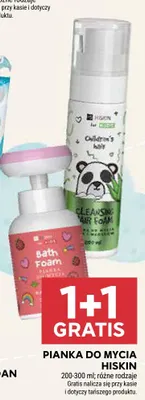Pianka do kąpieli Bath Foam Hiskin promocja w Stokrotka