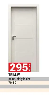 Drzwi pełne Trim.W promocja w Merkury Market
