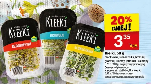 Kiełki brokuły promocja w Twój Market