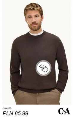 Sweter C & A C&A promocja w C&A