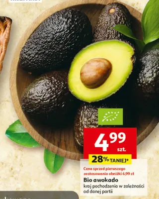 Bio awokado promocja w Auchan