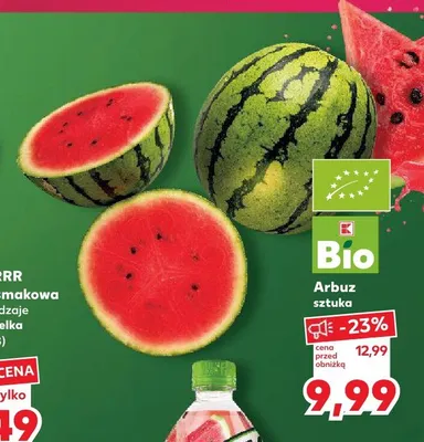 Arbuz Bio promocja w Kaufland