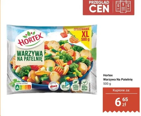 Warzywa na patelnię promocja w Dino