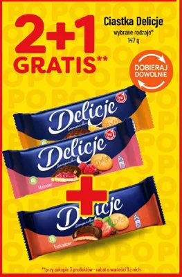Ciastka Delicje promocja w POLOmarket