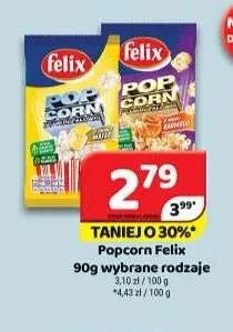 Popcorn Felix promocja w Delfin