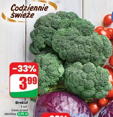 Brokuł promocja w Dino