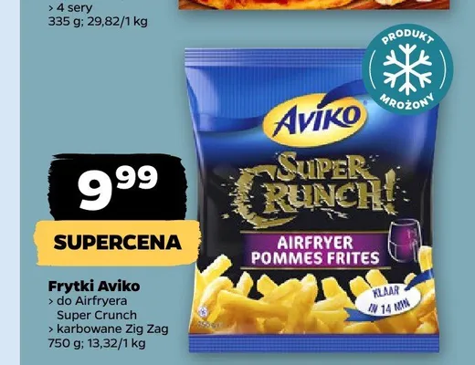 Frytki Aviko promocja w Netto