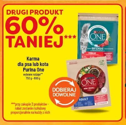 Karma dla kota Purina One Bifensis 750g-800g promocja w POLOmarket