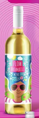 Wino białe Flow Aromatic Wine promocja w Żabka