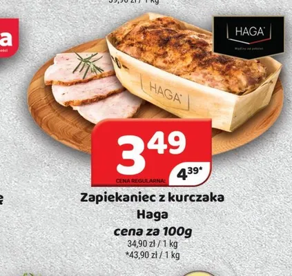 Zapiekaniec z kurczaka Haga promocja w Delfin