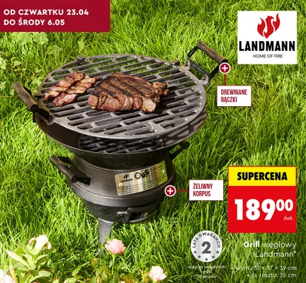 Grill węglowy promocja w Biedronka