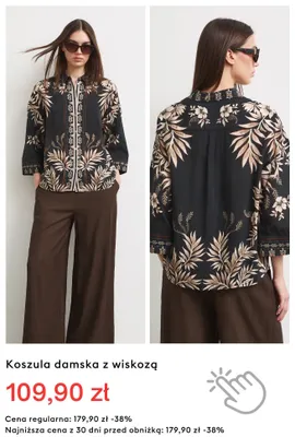 Koszula damska z wiskozą promocja w Medicine