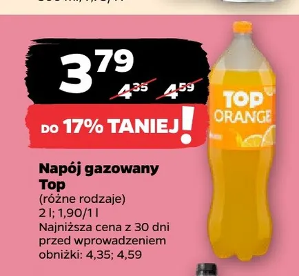 Napój gazowany Top promocja w Netto