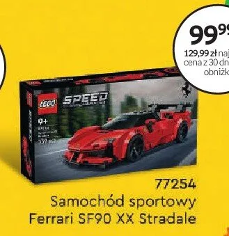 Klocki LEGO Speed 77254 Samochód sportowy Ferrari SF90 XX Stradale promocja w Empik