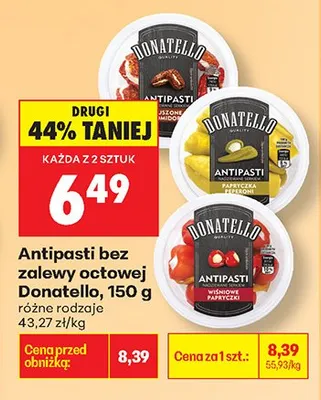 Antipasti bez zalewy octowej promocja w Biedronka