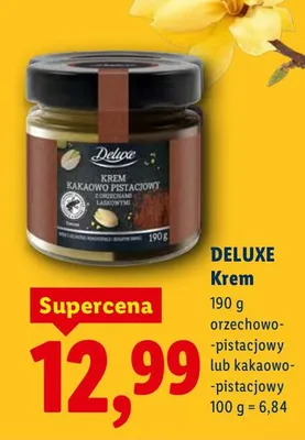 Krem orzechowo-pistacjowy  promocja w Lidl