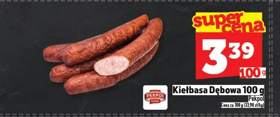Kiełbasa Dębowa promocja w TOPAZ