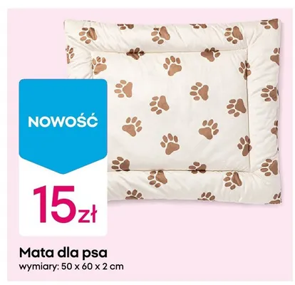 Mata dla psa promocja w Pepco