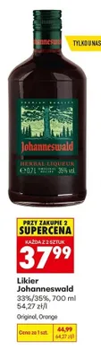 Likier Johanneswald Original promocja w Biedronka